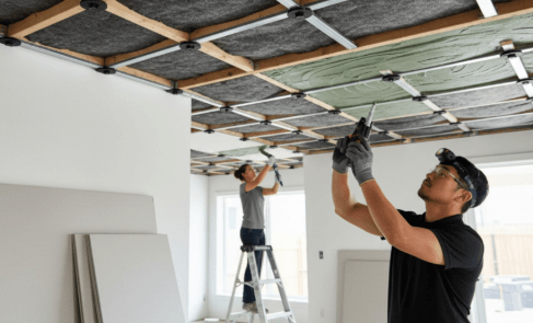 How Does A Ceiling Panel Reduce Noise?