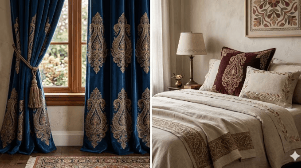 How Embroidery Fabrics Add a Touch of Timeless Elegance to Your Home Decor
